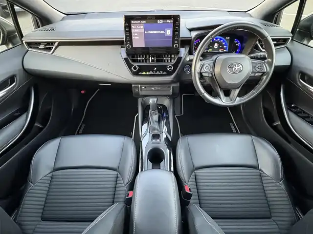 トヨタ カローラツーリング ハイブリッド ダブルバイビー 大分県 2020(令2)年 5.1万km スパークリングブラックパールクリスタルシャイン ・ナビ(BT/CD/DVD/USB/Miracast)/・バックカメラ/・フルセグテレビ/・プリクラッシュセーフティ/・ブラインドスポットモニター/・コーナーセンサー/・ブレーキホールド/・オートハイビーム/・ドライブモード/・純正アルミホイール/・スマートキー/・プッシュスタートボタン