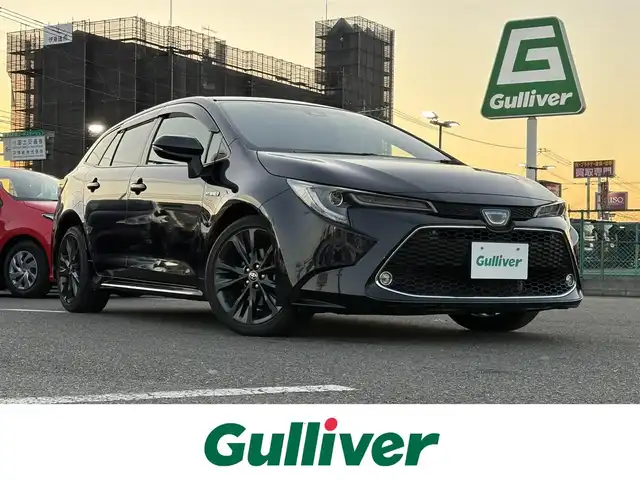 トヨタ カローラツーリング ハイブリッド ダブルバイビー 大分県 2020(令2)年 5.1万km スパークリングブラックパールクリスタルシャイン ・ナビ(BT/CD/DVD/USB/Miracast)/・バックカメラ/・フルセグテレビ/・プリクラッシュセーフティ/・ブラインドスポットモニター/・コーナーセンサー/・ブレーキホールド/・オートハイビーム/・ドライブモード/・純正アルミホイール/・スマートキー/・プッシュスタートボタン