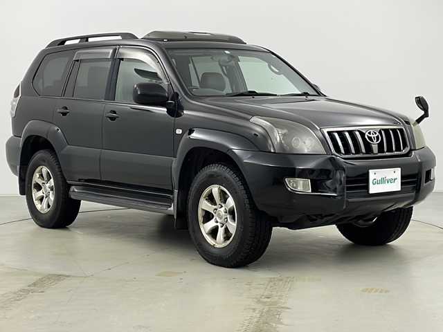 トヨタ ランドクルーザー プラド TX－LTD 60thスペシャル 道央・札幌 2007(平19)年 11.8万km ブラック ・4WD/・社外ナビ＆ＢＴ＆ＣＤ＆ＤＶＤ＆ＵＳＢ＆ＴＶ/・サンルーフ/・本革シート/・寒冷地仕様/・サンルーフバイザー/・本革巻ステアリング/・社外ヘッドライト/・ＬＥＤフォグ/・オートライト/・ETC/・電格ミラー/・社外AW付夏タイヤ積載