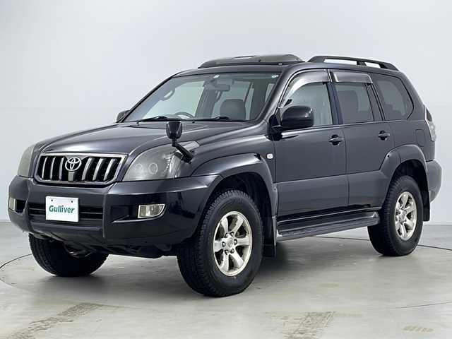 トヨタ ランドクルーザー プラド TX－LTD 60thスペシャル 道央・札幌 2007(平19)年 11.8万km ブラック ・4WD/・社外ナビ＆ＢＴ＆ＣＤ＆ＤＶＤ＆ＵＳＢ＆ＴＶ/・サンルーフ/・本革シート/・寒冷地仕様/・サンルーフバイザー/・本革巻ステアリング/・社外ヘッドライト/・ＬＥＤフォグ/・オートライト/・ETC/・電格ミラー/・社外AW付夏タイヤ積載