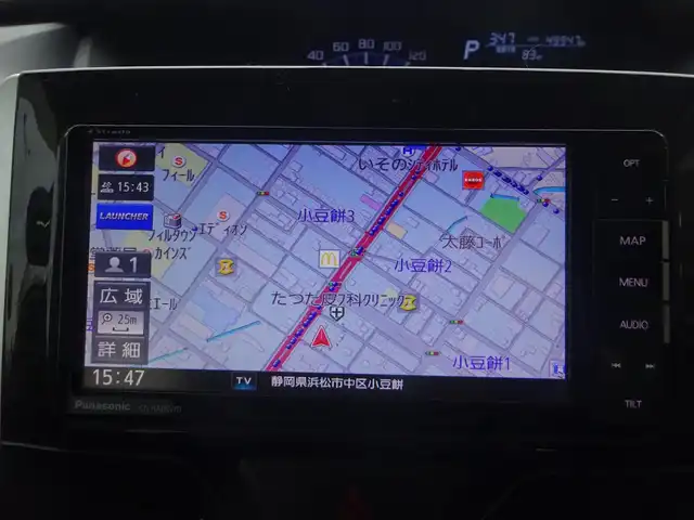 ダイハツ タント X VS SAⅢ 静岡県 2019(平31)年 5万km ブラックマイカメタリック スマートアシストIII/・衝突回避支援ブレーキ機能/・衝突警報機能（対車両　対歩行車）/・車線逸脱警報機能/・誤発進抑制制御機能/・先行車発進お知らせ機能/・オートハイビーム/Panasonic SDナビ（CN-RA05WD）/ （CD/DVD/フルセグTV/BT）/バックカメラ　全方位カメラ/LEDヘッドライト/D席シートヒーター/両側パワースライドドア/ステアリングリモコン/純正フロアマット　ドアバイザー/ETC/KENWOOD ウーファー/純正14インチアルミホイール/保証書　取扱説明書