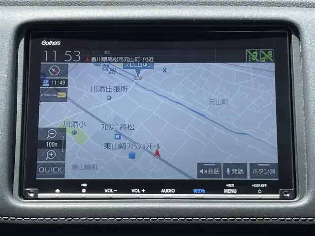 ホンダ ヴェゼル ハイブリッド Z ホンダセンシング 香川県 2019(令1)年 3.3万km プラチナホワイトパール 登録時走行距離：32590ｋｍ/純正SDナビゲーション/→CD/DVD/BT/→フルセグTV/全方位カメラ/ドライブレコーダー/革巻きステアリング/ステアリングリモコン/レーダークルーズコントロール/ビルトインETC/シートヒーター/プッシュスタート/LEDオートライト/純正アルミホイール/衝突軽減ブレーキ/横滑り防止装置/フロアマット/スマートキー