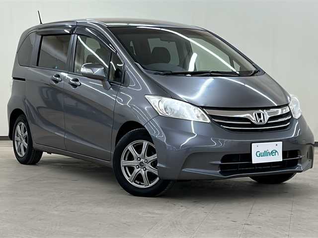 ホンダ フリード GH 道央・札幌 2012(平24)年 6万km ポリッシュドメタルメタリック /エンジンスターター//社外スタッドレスタイヤ//4WD//片側パワースライドドア//スペアキー//社外ナビ//ワンセグテレビ//純正フロアマット//バックカメラ//アイドリングストップ//ETC
