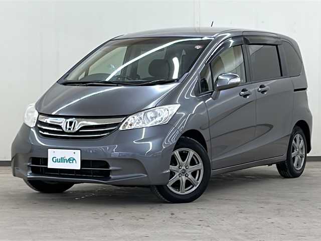 ホンダ フリード GH 道央・札幌 2012(平24)年 6万km ポリッシュドメタルメタリック /エンジンスターター//社外スタッドレスタイヤ//4WD//片側パワースライドドア//スペアキー//社外ナビ//ワンセグテレビ//純正フロアマット//バックカメラ//アイドリングストップ//ETC