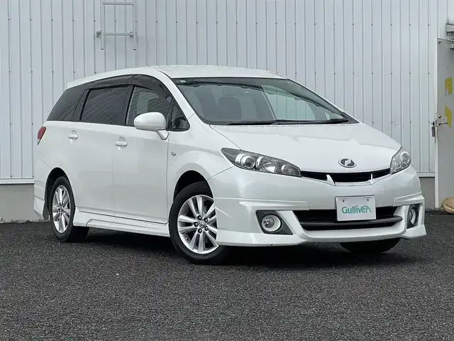 トヨタ ウィッシュ 1．8S 熊本県 2011(平23)年 17.1万km ホワイトパールクリスタルシャイン