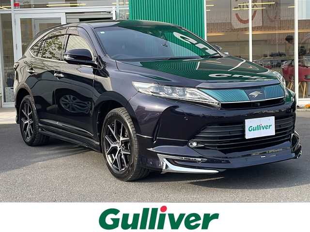 トヨタ ハリアー プログレス メタル&レザーPスタイルブルーイッシュ 青森県 2018(平30)年 5.6万km スパークリングブラックパールクリスタルシャイン 4WD/ワンオーナー/9.2インチTコネクトSDナビ・フルセグTV/CD・DVD・Bluetooth・SD/JBLプレミアムサウンド/パノラミックビューモニター/黒×青ナッパレザーシート/前席パワーシート/前席エアシート・ヒーター/パワーバックドア/セーフティセンス/プリクラッシュセーフティ/レーダークルーズコントロール/レーンディパーチャーアラート/アダプティブハイビーム/電光スカッフプレート/前後ドライブレコーダー/ビルトインETC2.0/LEDヘッドライト/LEDフォグランプ/専用18インチアルミ