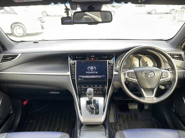 トヨタ ハリアー プログレス メタル&レザーPスタイルブルーイッシュ 青森県 2018(平30)年 5.6万km スパークリングブラックパールクリスタルシャイン 4WD/ワンオーナー/9.2インチTコネクトSDナビ・フルセグTV/CD・DVD・Bluetooth・SD/JBLプレミアムサウンド/パノラミックビューモニター/黒×青ナッパレザーシート/前席パワーシート/前席エアシート・ヒーター/パワーバックドア/セーフティセンス/プリクラッシュセーフティ/レーダークルーズコントロール/レーンディパーチャーアラート/アダプティブハイビーム/電光スカッフプレート/前後ドライブレコーダー/ビルトインETC2.0/LEDヘッドライト/LEDフォグランプ/専用18インチアルミ