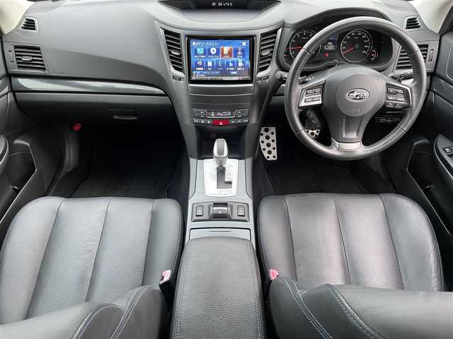 スバル レガシィ Ｂ４ 2．0GT DIT アイサイト 鳥取県 2012(平24)年 10.5万km クリスタルホワイトP 後期型・４WD・ターボ/純正ナビ/フルセグ/DVD/CD/BT/バックカメラ・ETC/前後ドライブレコーダー/アイサイト/レーダークルーズ/レーンキープアシスト/黒レザーシート/前席パワーシート/シートヒーター/キセノンライト/フォグライト/ビルシュタインサスペンション/純正18インチアルミホイール/プッシュエンジンスタート/電動パーキングブレーキ/パドルシフト/フロアマット・ドアバイザー