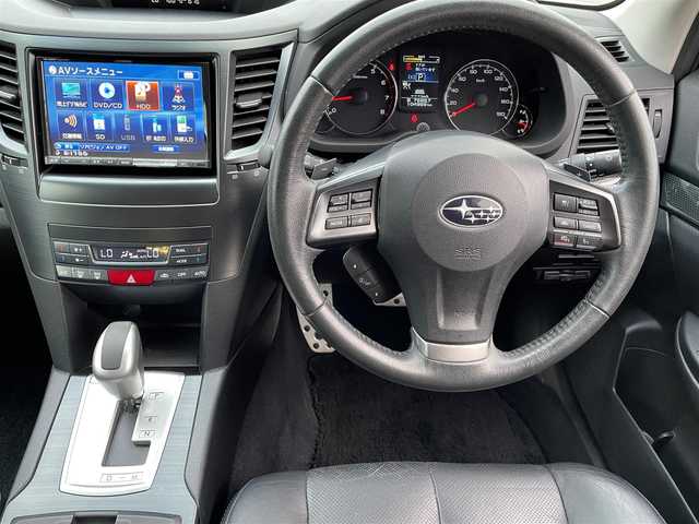 スバル レガシィ Ｂ４ 2．0GT DIT アイサイト 鳥取県 2012(平24)年 10.5万km クリスタルホワイトP 後期型・４WD・ターボ/純正ナビ/フルセグ/DVD/CD/BT/バックカメラ・ETC/前後ドライブレコーダー/アイサイト/レーダークルーズ/レーンキープアシスト/黒レザーシート/前席パワーシート/シートヒーター/キセノンライト/フォグライト/ビルシュタインサスペンション/純正18インチアルミホイール/プッシュエンジンスタート/電動パーキングブレーキ/パドルシフト/フロアマット・ドアバイザー
