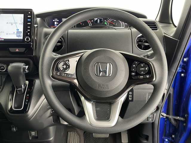 ホンダ Ｎ ＢＯＸ カスタム G L ホンダセンシング 長野県 2020(令2)年 3.6万km ブリリアントスポーティブルーメタリック2トーン 純正SDナビ（型番：VXU-195NBi）/（フルセグTV＆CD＆DVD＆BL＆USB＆FM・AM）/バックカメラ/ホンダセンシング/・衝突軽減ブレーキ/・路外逸脱抑制機能/・標識認識機能/・アダプティブクルーズ/ステアリングスイッチ/ビルトインETC/前後ドラレコ/前席シートヒーター/片側パワースライドドア/LEDオートライト/フォグライト/２列目サンシェード/ドアバイザー/14インチ純正アルミホイール/スマートキー