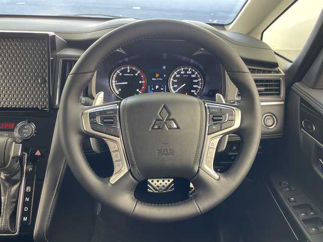 三菱 デリカＤ：５ シャモニー 岐阜県 2025(令7)年 0.1千km アメジストブラック 登録済み未使用車/衝突軽減ブレーキ/レーンキープアシスト/レーダークルーズコントロール/コーナーセンサー/ブラインドスポットモニター/全方位カメラ/両側パワースライドドア/ハーフレザーシート/シートヒーター/パワーシート/ステアリングヒーター/パワーバックドア/LEDヘッドライト/純正アルミホイール