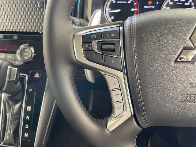 三菱 デリカＤ：５ シャモニー 岐阜県 2025(令7)年 0.1千km アメジストブラック 登録済み未使用車/衝突軽減ブレーキ/レーンキープアシスト/レーダークルーズコントロール/コーナーセンサー/ブラインドスポットモニター/全方位カメラ/両側パワースライドドア/ハーフレザーシート/シートヒーター/パワーシート/ステアリングヒーター/パワーバックドア/LEDヘッドライト/純正アルミホイール