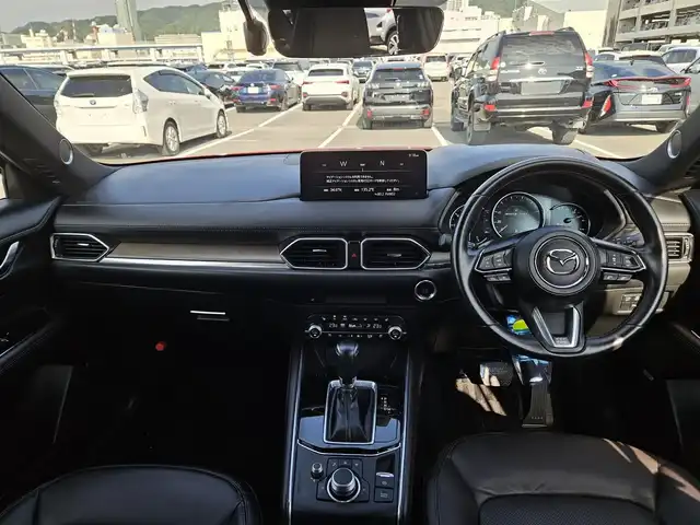 マツダ ＣＸ－５ XD エクスクルーシブモード 宮崎県 2021(令3)年 4.2万km ソウルレッドクリスタルM 4WD/純正10.25ナビ/フルセグTV/パワーバックドア/360度ビューモニター/ドライブレコーダー/後席用フリップダウンモニター/レーダークルーズコントロール/前後パーキングセンサー/衝突被害軽減ブレーキ/誤発進抑制機能/車線逸脱防止支援システム/ドライバーアテンションアラート/交通標識認識システム/ヘッドアップディスプレイ/ツインターボ/LEDヘッドランプ/革巻きステアリング/ステアリングヒーター/パドルシフト/ナッパ革シート/全席シートヒーター/前席パワーシート/ベンチレーション/BOSEサウンドシステム/純正19インチアルミホイール/スマートキー/プッシュエンジンスタート/禁煙車
