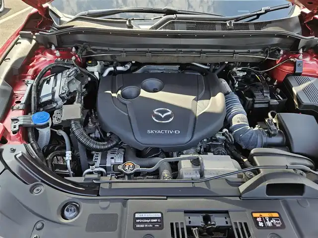 マツダ ＣＸ－５ XD エクスクルーシブモード 宮崎県 2021(令3)年 4.2万km ソウルレッドクリスタルM 4WD/純正10.25ナビ/フルセグTV/パワーバックドア/360度ビューモニター/ドライブレコーダー/後席用フリップダウンモニター/レーダークルーズコントロール/前後パーキングセンサー/衝突被害軽減ブレーキ/誤発進抑制機能/車線逸脱防止支援システム/ドライバーアテンションアラート/交通標識認識システム/ヘッドアップディスプレイ/ツインターボ/LEDヘッドランプ/革巻きステアリング/ステアリングヒーター/パドルシフト/ナッパ革シート/全席シートヒーター/前席パワーシート/ベンチレーション/BOSEサウンドシステム/純正19インチアルミホイール/スマートキー/プッシュエンジンスタート/禁煙車