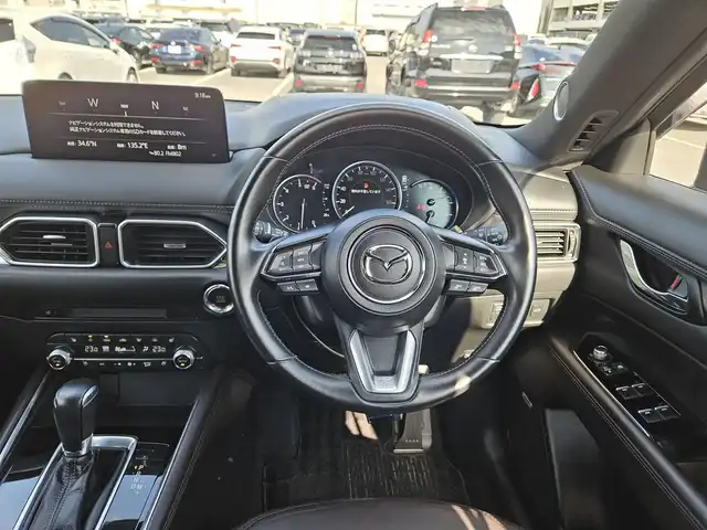 マツダ ＣＸ－５ XD エクスクルーシブモード 宮崎県 2021(令3)年 4.2万km ソウルレッドクリスタルM 4WD/純正10.25ナビ/フルセグTV/パワーバックドア/360度ビューモニター/ドライブレコーダー/後席用フリップダウンモニター/レーダークルーズコントロール/前後パーキングセンサー/衝突被害軽減ブレーキ/誤発進抑制機能/車線逸脱防止支援システム/ドライバーアテンションアラート/交通標識認識システム/ヘッドアップディスプレイ/ツインターボ/LEDヘッドランプ/革巻きステアリング/ステアリングヒーター/パドルシフト/ナッパ革シート/全席シートヒーター/前席パワーシート/ベンチレーション/BOSEサウンドシステム/純正19インチアルミホイール/スマートキー/プッシュエンジンスタート/禁煙車
