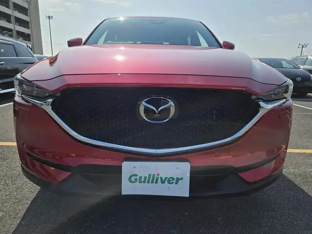 マツダ ＣＸ－５ XD エクスクルーシブモード 宮崎県 2021(令3)年 4.2万km ソウルレッドクリスタルM 4WD/純正10.25ナビ/フルセグTV/パワーバックドア/360度ビューモニター/ドライブレコーダー/後席用フリップダウンモニター/レーダークルーズコントロール/前後パーキングセンサー/衝突被害軽減ブレーキ/誤発進抑制機能/車線逸脱防止支援システム/ドライバーアテンションアラート/交通標識認識システム/ヘッドアップディスプレイ/ツインターボ/LEDヘッドランプ/革巻きステアリング/ステアリングヒーター/パドルシフト/ナッパ革シート/全席シートヒーター/前席パワーシート/ベンチレーション/BOSEサウンドシステム/純正19インチアルミホイール/スマートキー/プッシュエンジンスタート/禁煙車