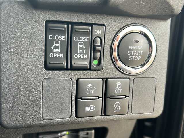 ダイハツ ウェイク G ターボVS SA Ⅲ 静岡県 2022(令4)年 3.5万km ブラックマイカメタリック 【安全装備】/スマートアシストIII/衝突回避・軽減ブレーキ機能/（車速約4km/hから80km/h間時警報アラーム喚起作動）/（前車相対速度約30km/h未満時衝突回避機能作動）/（前車相対速度約30km/hから80km/h時衝突軽減ブレーキ作動）/（対歩行者：車速約30km/h未満時回避機能作動、50km/h未満時軽減機能作動）/オートハイビーム（作動車速：約25km/h以上時）/誤発進抑制機能（障害物検知範囲前方4m以内・後方3m以内）/車線逸脱警報（作動車速：約60km/h以上時）/先行車発進お知らせ機能 /【主要装備】　/純正ナビ　/フルセグテレビ　/アラウンドビューモニター　/両側パワースライドドア　/スマートキー　/プッシュスタート　/ローダウン　/ＬＥＤ　/アイドリングストップ　/ＥＴＣ　/ドライブレコーダー/ステアリングスイッチ/スペアキー有り/TEIN車高調