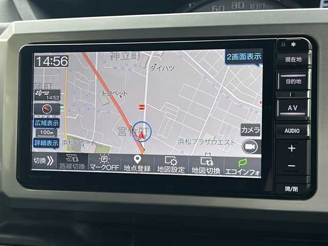 ダイハツ ウェイク G ターボVS SA Ⅲ 静岡県 2022(令4)年 3.5万km ブラックマイカメタリック 【安全装備】/スマートアシストIII/衝突回避・軽減ブレーキ機能/（車速約4km/hから80km/h間時警報アラーム喚起作動）/（前車相対速度約30km/h未満時衝突回避機能作動）/（前車相対速度約30km/hから80km/h時衝突軽減ブレーキ作動）/（対歩行者：車速約30km/h未満時回避機能作動、50km/h未満時軽減機能作動）/オートハイビーム（作動車速：約25km/h以上時）/誤発進抑制機能（障害物検知範囲前方4m以内・後方3m以内）/車線逸脱警報（作動車速：約60km/h以上時）/先行車発進お知らせ機能 /【主要装備】　/純正ナビ　/フルセグテレビ　/アラウンドビューモニター　/両側パワースライドドア　/スマートキー　/プッシュスタート　/ローダウン　/ＬＥＤ　/アイドリングストップ　/ＥＴＣ　/ドライブレコーダー/ステアリングスイッチ/スペアキー有り/TEIN車高調