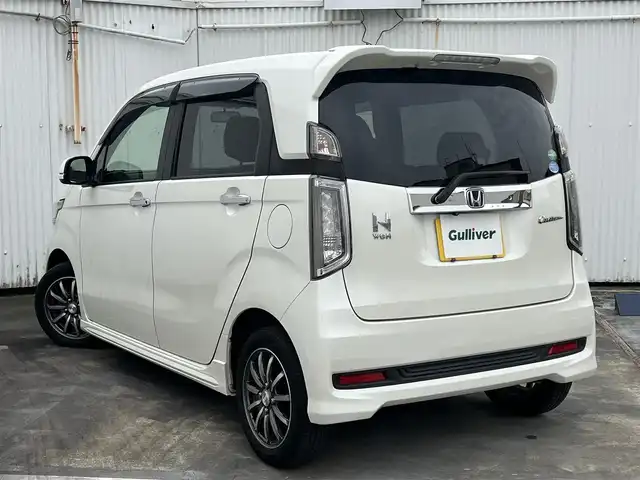 ホンダ Ｎ ＷＧＮ カスタム G 広島県 2015(平27)年 7.3万km プラチナホワイトパール ○走行距離：72246km（入庫時）/純正ナビ/・Bluetooth/・地デジTV/・CD/DVD/オートライト/バックカメラ/ETC