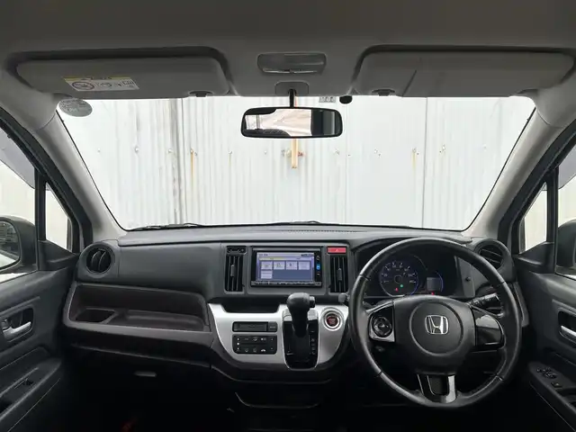 ホンダ Ｎ ＷＧＮ カスタム G 広島県 2015(平27)年 7.3万km プラチナホワイトパール ○走行距離：72246km（入庫時）/純正ナビ/・Bluetooth/・地デジTV/・CD/DVD/オートライト/バックカメラ/ETC