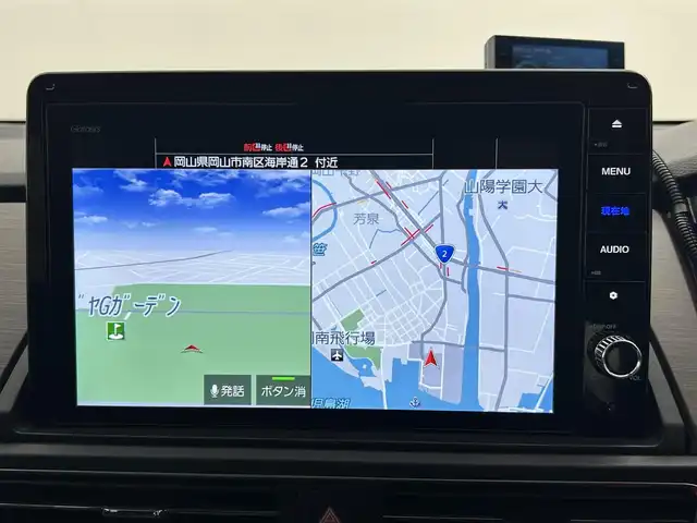 ホンダ オデッセイ ハイブリッド e:HEVアブソルート 岡山県 2021(令3)年 4.4万km プラチナホワイトパール 純正10インチナビ/【HDMI/フルセグ/DVD/CD】/マルチビューカメラ/両側パワースライドドア/純正ドライブレコーダー(前後)/社外レーダー搭載/レーダークルーズコントロール/LEDヘッドライト/オートライト/オートハイビーム/衝突軽減ブレーキ/踏み間違い防止装置/レーンキープアシスト/コーナーセンサー/ハーフレザー/純正アルミホイール