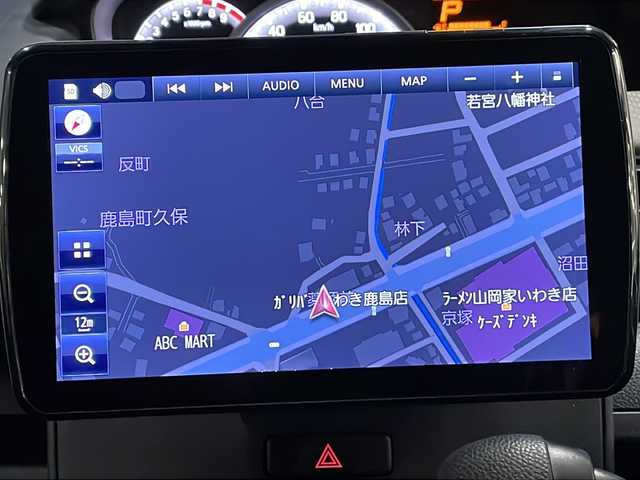 スズキ ワゴンＲ FX 福島県 2023(令5)年 0.7万km ピュアホワイトP 社外９インチナビ　衝突軽減　フルセグＴＶ　バックカメラ　クリアランスソナー　プッシュスタート　前後ドライブレコーダー　ビルトインＥＴＣ　シートヒーター　純正フロアマット　オートライト　保証書