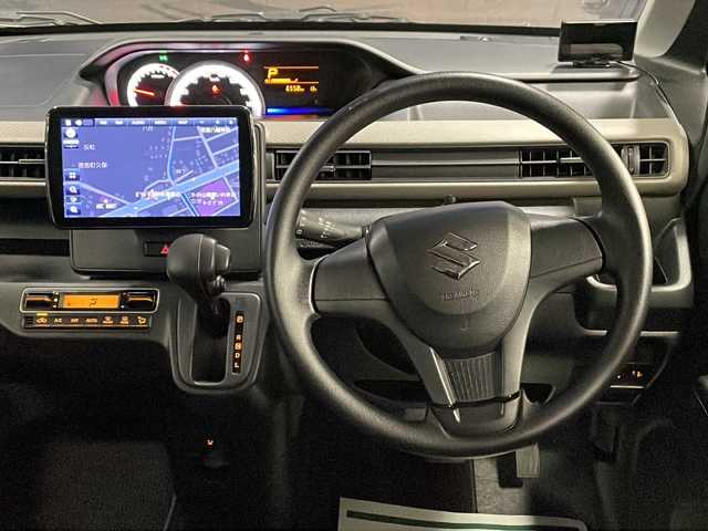 スズキ ワゴンＲ FX 福島県 2023(令5)年 0.7万km ピュアホワイトP 社外９インチナビ　衝突軽減　フルセグＴＶ　バックカメラ　クリアランスソナー　プッシュスタート　前後ドライブレコーダー　ビルトインＥＴＣ　シートヒーター　純正フロアマット　オートライト　保証書
