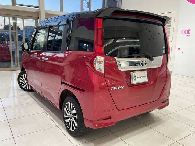 トヨタ ルーミー カスタムG S 埼玉県 2018(平30)年 6.4万km ブラックマイカ/マゼンダベリーメタリック スマートアシスト/純正ナビ/　　CD/BT/フルセグ/バックカメラ/両側電動スライドドア/クルーズコントロール/LEDヘッドライト/シートヒーター/純正14インチアルミホイール/ETC/スマートキー×2/禁煙車/　　