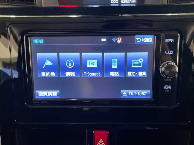 トヨタ ルーミー カスタムG S 埼玉県 2018(平30)年 6.4万km ブラックマイカ/マゼンダベリーメタリック スマートアシスト/純正ナビ/　　CD/BT/フルセグ/バックカメラ/両側電動スライドドア/クルーズコントロール/LEDヘッドライト/シートヒーター/純正14インチアルミホイール/ETC/スマートキー×2/禁煙車/　　