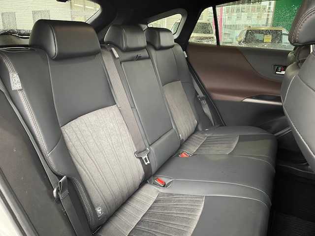 トヨタ ハリアー ハイブリッド Z 青森県 2021(令3)年 3.8万km ホワイトパールクリスタルシャイン ワンオーナー/12.3インチ純正ナビ（BlueTooth）/トヨタセーフティセンス/インテリジェントクリアランスソナー/JBLサウンドシステム/デジタルインナーミラー/MODELISTAエアロ/寒冷地仕様/ハーフレザーシート/19インチ純正アルミホイール/ドライブレコーダー/パワーバックドア/保証書/取扱説明書/ナビ説明書/スペアキー