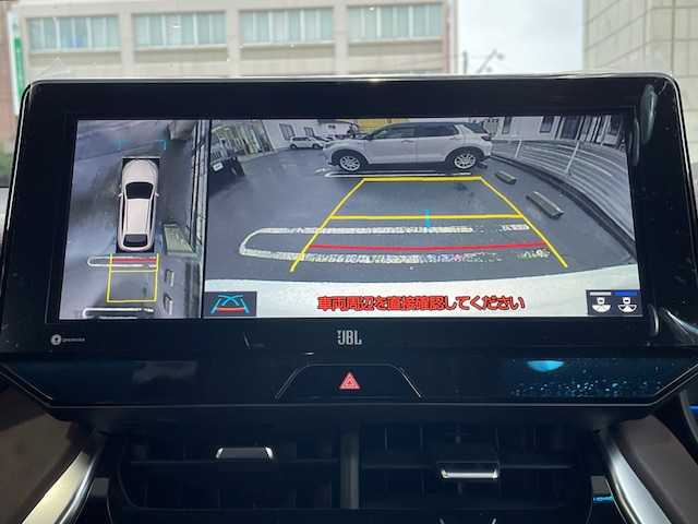 トヨタ ハリアー ハイブリッド Z 青森県 2021(令3)年 3.8万km ホワイトパールクリスタルシャイン ワンオーナー/12.3インチ純正ナビ（BlueTooth）/トヨタセーフティセンス/インテリジェントクリアランスソナー/JBLサウンドシステム/デジタルインナーミラー/MODELISTAエアロ/寒冷地仕様/ハーフレザーシート/19インチ純正アルミホイール/ドライブレコーダー/パワーバックドア/保証書/取扱説明書/ナビ説明書/スペアキー