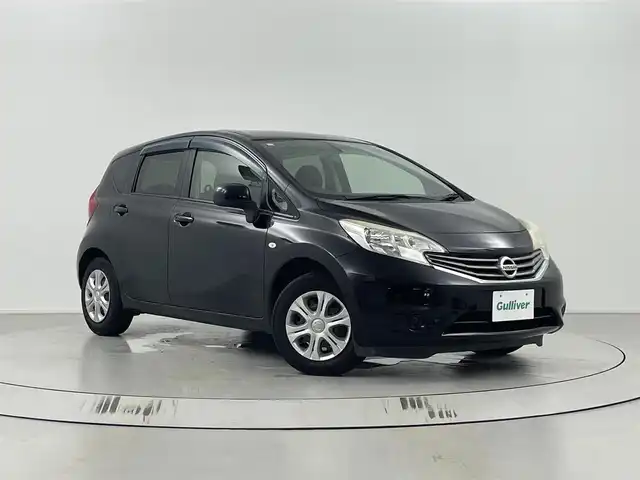 日産 ノート X DIG－S 埼玉県 2013(平25)年 6.7万km スーパーブラック 社外ナビゲーションAVN-V02BT/（Bluetooth/CD/DVD/AM/FM）/アイドリングストップ/ETC/スマートキー/プッシュスタート/電動格納ミラー/ECOモード