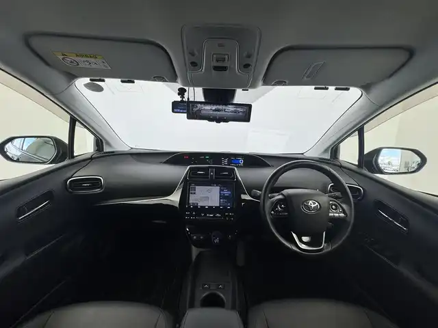 トヨタ プリウス Sツーリングセレクション 愛知県 2021(令3)年 5万km アティチュードブラックマイカ ワンオーナー　/ナビＮＳＺＴ－Ｙ６８Ｔ　/バックカメラ　/クルコン　/前席シートヒーター　/デジタルインナーミラー　/レザー調シート　/ＥＴＣ　/ドラレコ　/アルミホイール　/オートハイビーム　/保証書　/取説　/記録簿