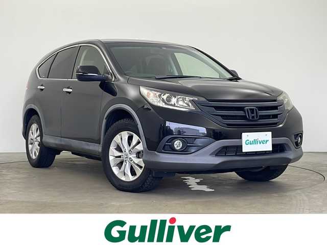 ホンダ ＣＲ－Ｖ 24G 秋田県 2013(平25)年 6.7万km プレミアムスパークルブラックパール 4WD/社外メモリナビ/　（CD/DVD/Bluetooth/TV）/パドルシフト/クルーズコントロール/革巻きハンドル/ETC/横滑り防止装置/電動格納ミラー/プッシュスタート/純正フロアマット/純正アルミホイール/HIDヘッドライト/フォグランプ/オートライト/スマートキー/スペアキー/社外エンジンスターター