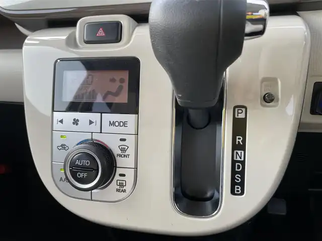 ダイハツ ムーヴ キャンバス G メイクアップ リミテッド　SAⅢ 石川県 2022(令4)年 3万km パールホワイトⅢ/ナチュラルベージュマイカメタリック 2トーン 社外メモリーナビ/CD/TV/パノラマモニター/両側パワースライド/LEDヘッドライト/ETC/レーダーブレーキ/スマートキー/プッシュスタート/電動ミラー/ベンチシート/保証書