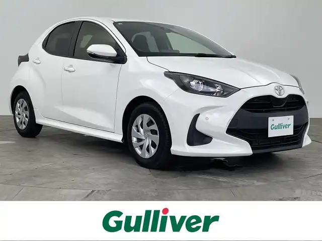 トヨタ ヤリス X 大分県 2020(令2)年 8万km スーパーホワイトⅡ ディスプレイオーディオ/Bluetooth/AM/FM/Apple Car Play/Android　Auto/バックガイドモニター/ETC/トヨタセーフティーセンス/プリクラッシュセーフティ/レーントレーシングアシスト/オートマチックハイビーム/オートリトラクタブルミラー