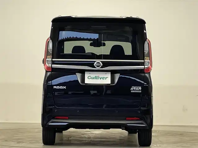 日産 ルークス HWS Gターボ プロパイロットED 滋賀県 2022(令4)年 2.7万km ブラック アラウンドビューモニター/プロパイロット/追従クルーズコントロール/コーナーセンサー/両側電動スライド/LEDヘッドライト/オートライト/スマートキー/プッシュスタート/ステアリングスイッチ