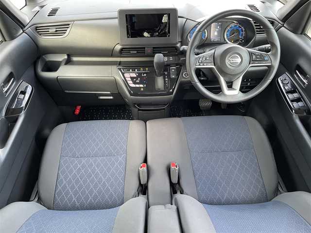 日産 ルークス HWS Gターボ プロパイロットED 神奈川県 2022(令4)年 2.7万km ブラック アラウンドビューモニター/プロパイロット/追従クルーズコントロール/コーナーセンサー/両側電動スライド/LEDヘッドライト/オートライト/スマートキー/プッシュスタート/ステアリングスイッチ