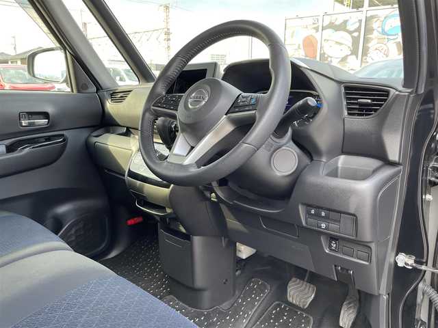 日産 ルークス HWS Gターボ プロパイロットED 神奈川県 2022(令4)年 2.7万km ブラック アラウンドビューモニター/プロパイロット/追従クルーズコントロール/コーナーセンサー/両側電動スライド/LEDヘッドライト/オートライト/スマートキー/プッシュスタート/ステアリングスイッチ