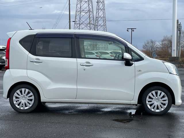 ダイハツ ムーヴ L 道央・札幌 2015(平27)年 8.2万km パールホワイトⅢ ４WD/社外SDナビ/CD/DVD/BT/ワンセグ/横滑り防止装置/バックカメラ/ETC/ドライブレコーダー/エコアイドル/PWRMODE/リモコンキー/ハロゲンヘッドライト/ヘッドライトレベライザー/電動格納ミラー/フロアマット/ドアバイザー/スペアキー/社外エンジンスターター/社外AW付夏タイヤ積込/155/65/R14/2020年/山5mm