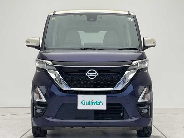 日産 ルークス HWS Gターボ プロパイロットED 愛知県 2020(令2)年 4.2万km パープル プロパイロット/純正9型ナビ　SDカードなし/全方位カメラ/両側パワースライドドア/クルーズコントロール/バックカメラ/コーナーセンサー/純正アルミホイール/LEDヘッドライト/オートライト/ドライブレコーダー/ETC/衝突軽減システム/フルセグ/CD DVD/Bluetooth/ステアリングスイッチ/スマートキー/プッシュスタート