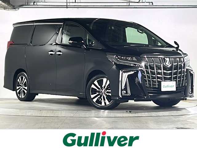 トヨタ アルファード S Cパッケージ 広島県 2020(令2)年 6万km ブラック 禁煙/モデリスタシグネチャーイルミ/セーフティセンス/・プリクラッシュセーフティ/・LTA/LDA/RSA/・先行車発進告知/・オートマチックハイビーム/クリアランスソナー/純正ディスプレイオーディオ/・ナビ機能/Bluetooth/Miracast/HDMI/バックカメラ/純正フリップダウンモニター（V12T-R68C）/3眼LEDヘッドライト/シーケンシャルターンランプ/オートライト/フォグランプ/合皮シート/シートヒーター/シートベンチレーション/パワーシート/メモリシート/ウッドコンビステアリング/ステアリングスイッチ/ステアリングヒーター/パワーバックドア/スマートキー/プッシュスタート/スペアキー/360°ドライブレコーダー（ユピテルZQ-20）/レーダー探知機/ビルトインETC/後席カーテン/純正18インチアルミホイール