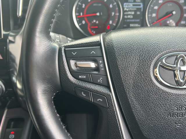 トヨタ アルファード S Cパッケージ 広島県 2020(令2)年 6万km ブラック 禁煙/モデリスタシグネチャーイルミ/セーフティセンス/・プリクラッシュセーフティ/・LTA/LDA/RSA/・先行車発進告知/・オートマチックハイビーム/クリアランスソナー/純正ディスプレイオーディオ/・ナビ機能/Bluetooth/Miracast/HDMI/バックカメラ/純正フリップダウンモニター（V12T-R68C）/3眼LEDヘッドライト/シーケンシャルターンランプ/オートライト/フォグランプ/合皮シート/シートヒーター/シートベンチレーション/パワーシート/メモリシート/ウッドコンビステアリング/ステアリングスイッチ/ステアリングヒーター/パワーバックドア/スマートキー/プッシュスタート/スペアキー/360°ドライブレコーダー（ユピテルZQ-20）/レーダー探知機/ビルトインETC/後席カーテン/純正18インチアルミホイール