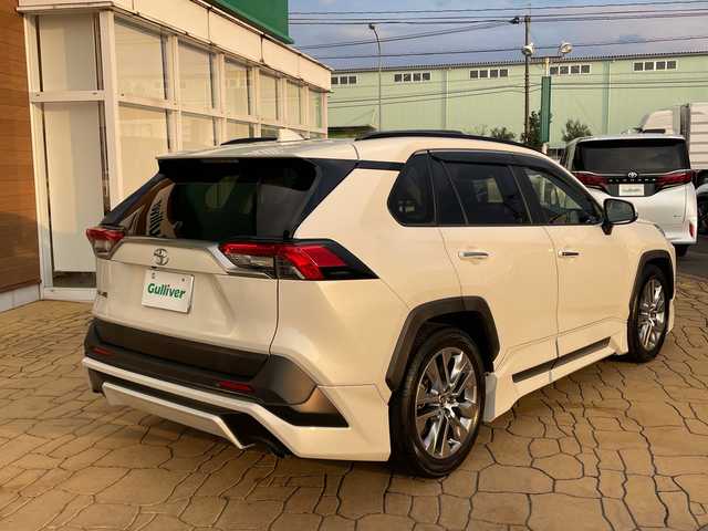 トヨタ ＲＡＶ４ G Zパッケージ 宮崎県 2020(令2)年 6万km ホワイトパールクリスタルシャイン TRDエアロ/パノラマムーンルーフ/純正メモリナビ/(フルセグTV/DVD/CD/Bluetooth）/ローダウン/ドライブレコーダー/電動リアゲート/ETC/デジタルインナーミラー/純正19インチアルミ/BSM