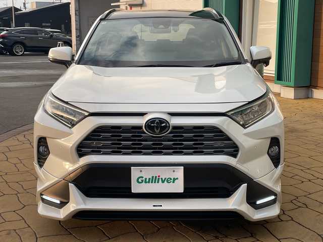 トヨタ ＲＡＶ４ G Zパッケージ 宮崎県 2020(令2)年 6万km ホワイトパールクリスタルシャイン TRDエアロ/パノラマムーンルーフ/純正メモリナビ/(フルセグTV/DVD/CD/Bluetooth）/ローダウン/ドライブレコーダー/電動リアゲート/ETC/デジタルインナーミラー/純正19インチアルミ/BSM