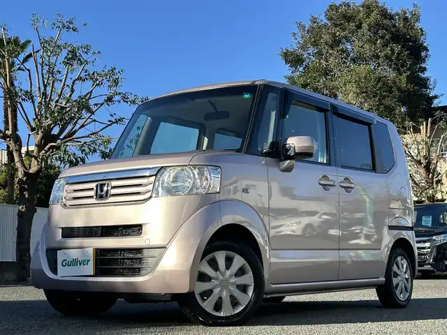 ホンダ Ｎ ＢＯＸ ＋ G Lパッケージ 東京都 2013(平25)年 1.2万km チェリーシェルピンクメタリック ワンオーナー/福祉車両/・車いす仕様車/純正Gathersオーディオ/オートエアコン/ETC/取扱説明書/スペアキー1本