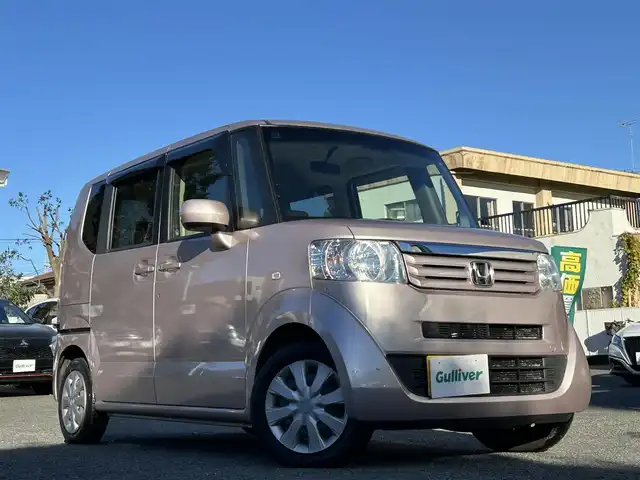 ホンダ Ｎ ＢＯＸ ＋ G Lパッケージ 東京都 2013(平25)年 1.2万km チェリーシェルピンクメタリック ワンオーナー/福祉車両/・車いす仕様車/純正Gathersオーディオ/オートエアコン/ETC/取扱説明書/スペアキー1本