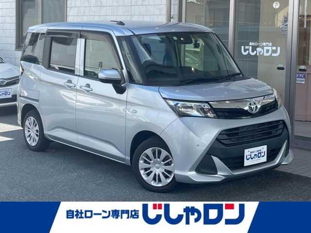 トヨタ タンク X S 愛知県 2020(令2)年 4.6万km ブライトシルバーM (株)IDOMが運営する【じしゃロン豊川店】の自社ローン専用車両になります。こちらは現金またはオートローンご利用時の価格です。自社ローンご希望の方は別途その旨お申付け下さい/ 純正メモリナビ/　◯ CD再生機能/　◯ BT対応/　◯ フルセグTV/ バックカメラ/ ETC/ 左パワースライドドア/ オートライト/ プッシュスタート/ 電動格納ミラー/ ドライブレコーダー/ 純正フロアマット