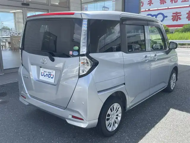 トヨタ タンク X S 愛知県 2020(令2)年 4.6万km ブライトシルバーM (株)IDOMが運営する【じしゃロン豊川店】の自社ローン専用車両になります。こちらは現金またはオートローンご利用時の価格です。自社ローンご希望の方は別途その旨お申付け下さい/ 純正メモリナビ/　◯ CD再生機能/　◯ BT対応/　◯ フルセグTV/ バックカメラ/ ETC/ 左パワースライドドア/ オートライト/ プッシュスタート/ 電動格納ミラー/ ドライブレコーダー/ 純正フロアマット