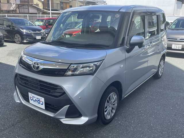 トヨタ タンク X S 愛知県 2020(令2)年 4.6万km ブライトシルバーM (株)IDOMが運営する【じしゃロン豊川店】の自社ローン専用車両になります。こちらは現金またはオートローンご利用時の価格です。自社ローンご希望の方は別途その旨お申付け下さい/ 純正メモリナビ/　◯ CD再生機能/　◯ BT対応/　◯ フルセグTV/ バックカメラ/ ETC/ 左パワースライドドア/ オートライト/ プッシュスタート/ 電動格納ミラー/ ドライブレコーダー/ 純正フロアマット